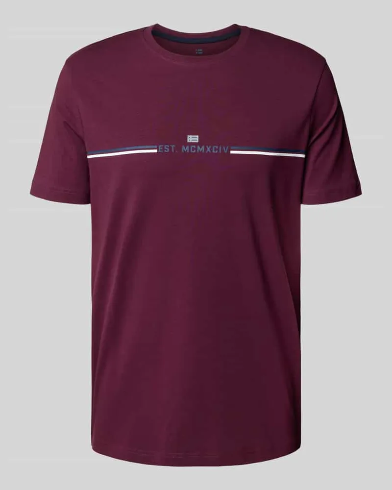 Christian Berg T-Shirt mit Rundhalsausschnitt 