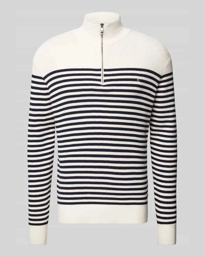 Tommy Hilfiger Strickpullover mit Stehkragen 