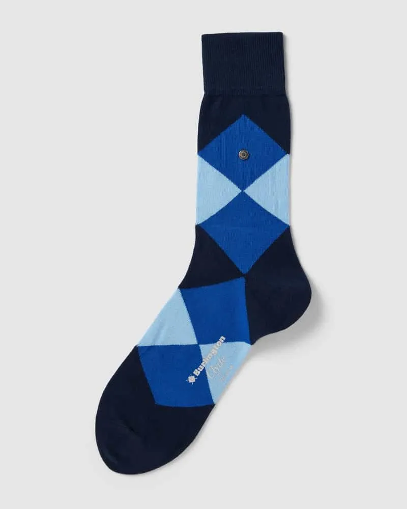 Burlington Socken mit Allover-Muster Modell 'Clyde 