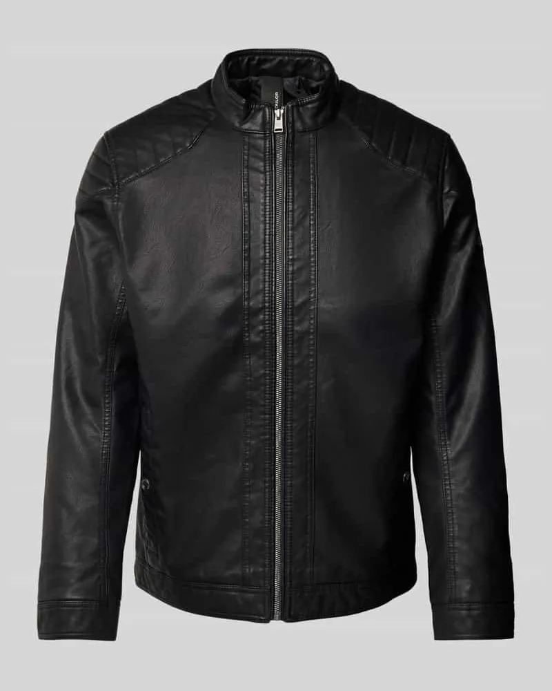 Tom Tailor Jacke in Leder-Optik 