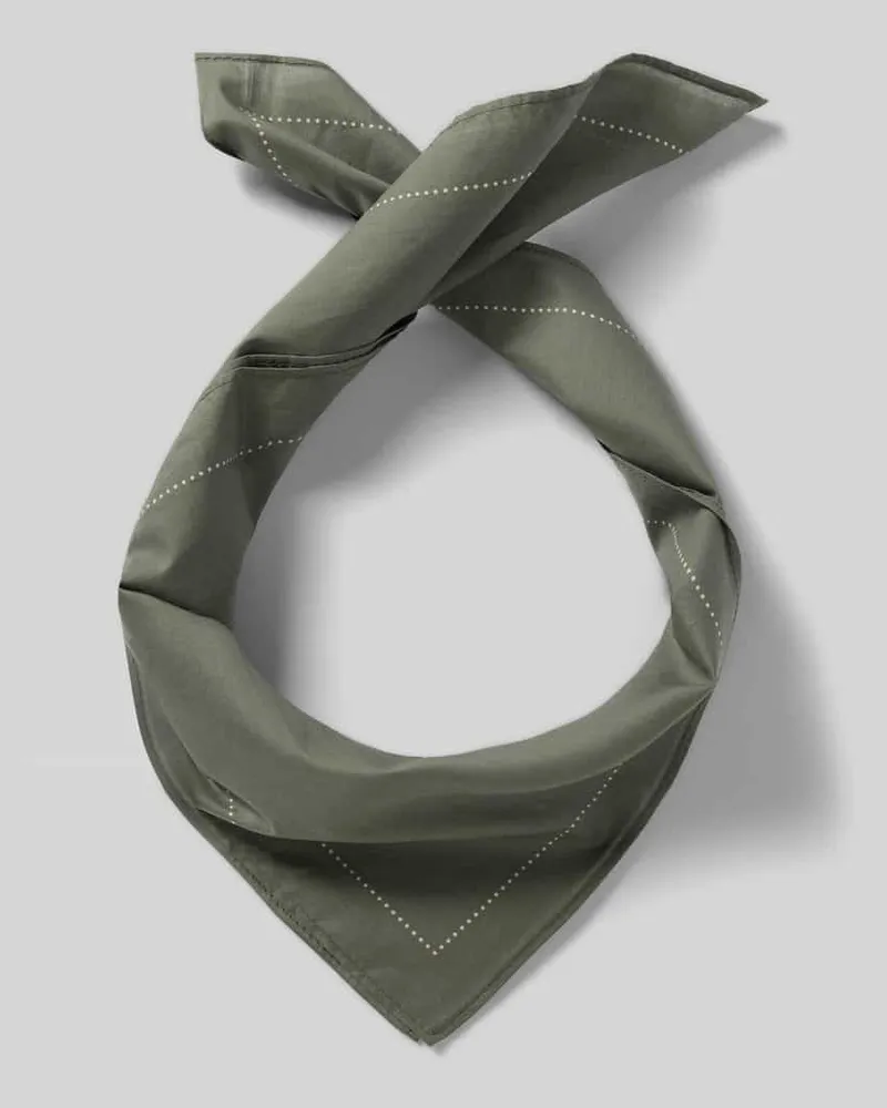 Selected Homme Tuch aus reiner Bio-Baumwolle Modell 'NICOLAJ BANDANA Oliv