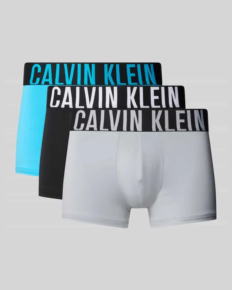 Calvin Klein Trunks mit Label-Bund im 3er-Pack 