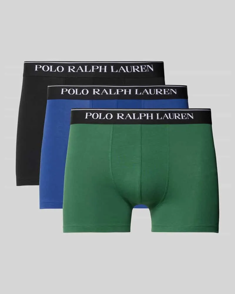 Ralph Lauren Trunks aus Baumwoll-Mix Modell 'CLSSIC TRUNK-3 PACK Gruen