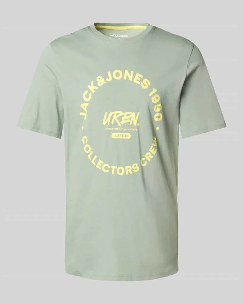 Jack & Jones T-Shirt mit Label-Print Modell 'SIMON 