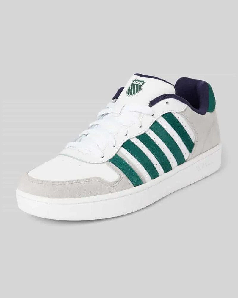 K-Swiss Ledersneaker mit Logo-Print Modell 'Court Palisades 