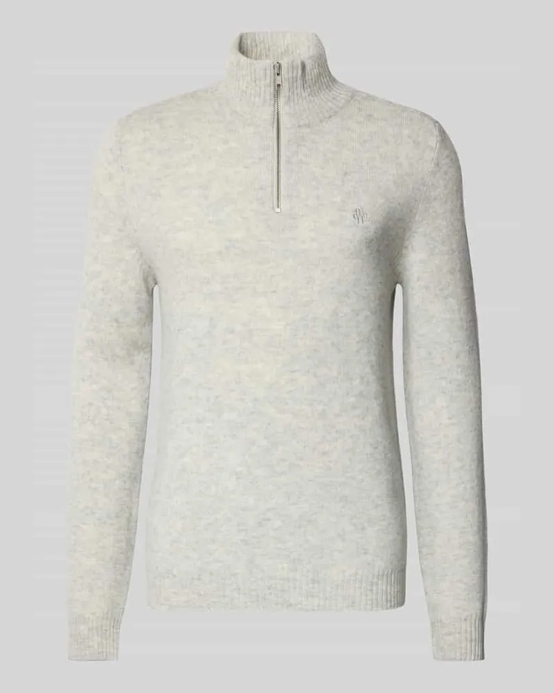 McNeal Strickpullover mit Troyer-Kragen 