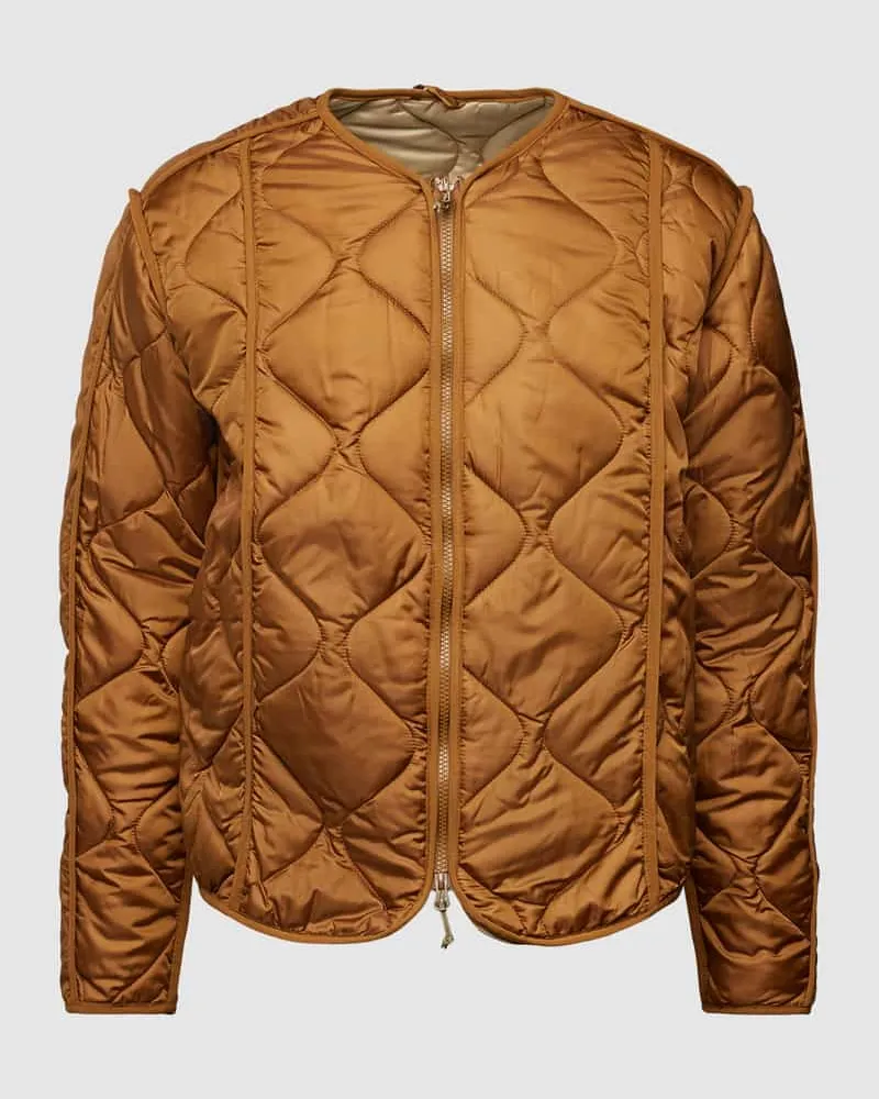 forét Steppjacke mit Zweiwege-Reißverschluss 