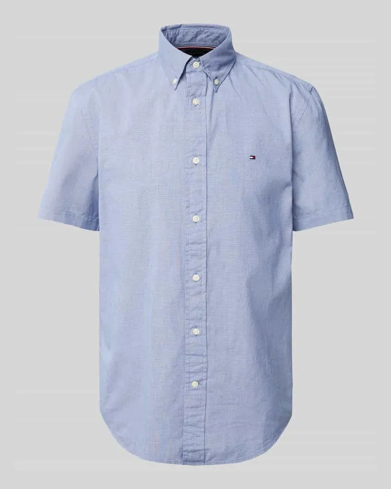 Tommy Hilfiger Regular Fit Freizeithemd aus reiner Baumwolle 