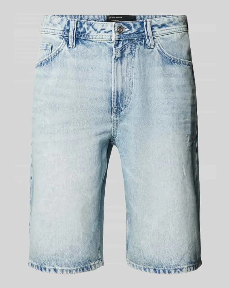 Tom Tailor Loose Fit Jeansshorts im 5-Pocket-Design 