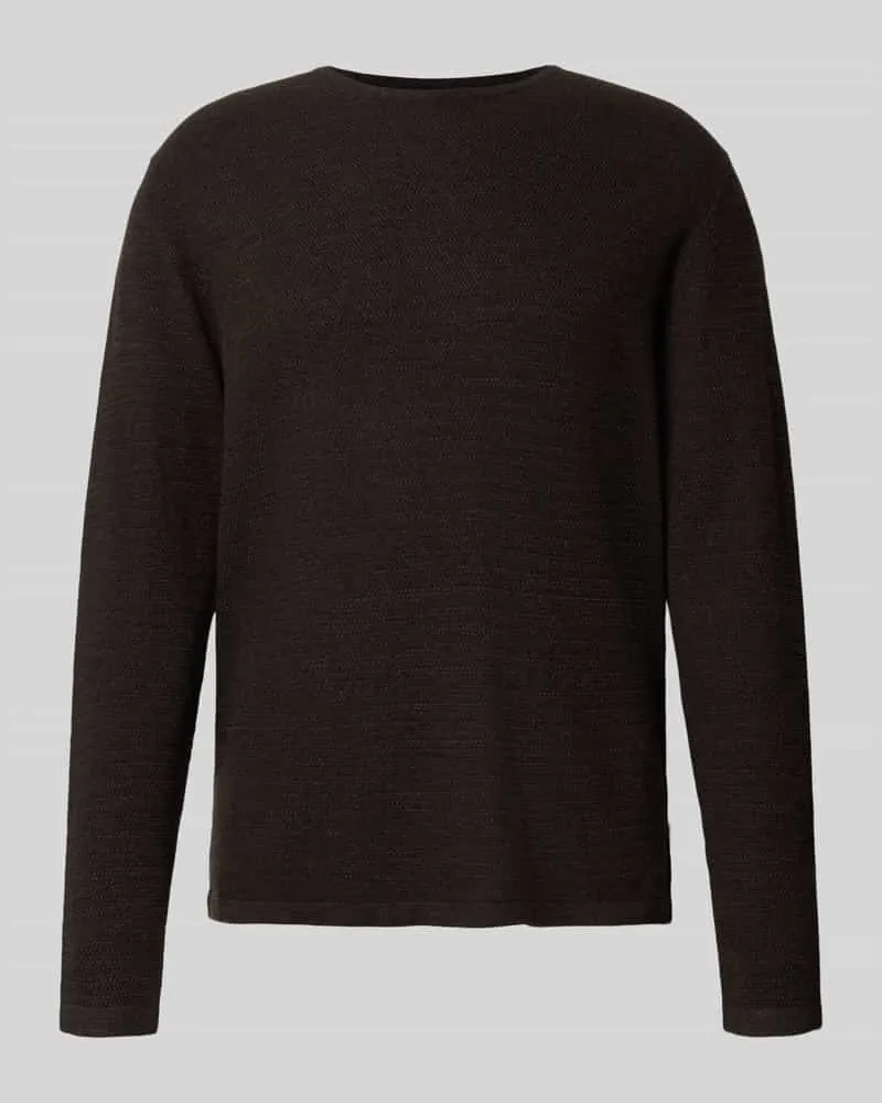 Jack & Jones Strickpullover mit Rundhalsausschnitt Modell 'GEORGE 