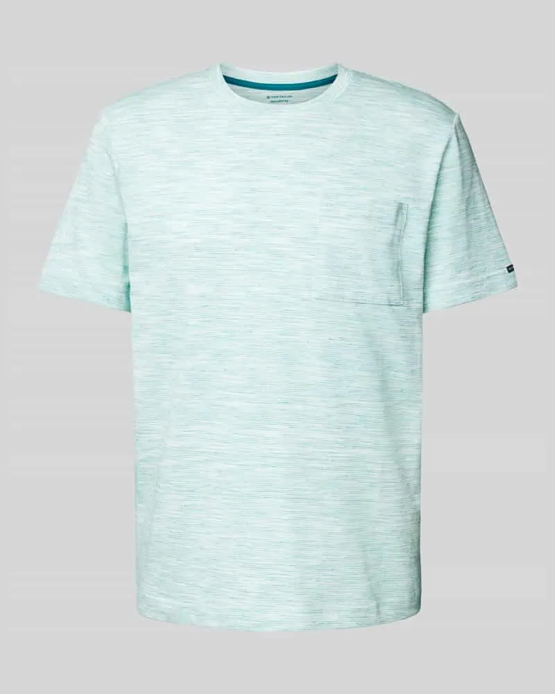 Tom Tailor Regular Fit T-Shirt aus Baumwoll-Mix 