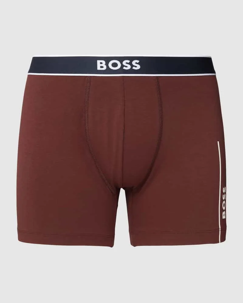 HUGO BOSS Trunks mit Label-Detail 