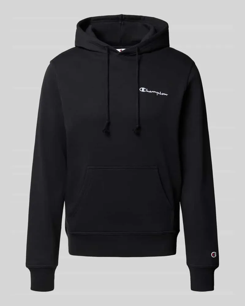 Champion Hoodie mit Label-Stitching 