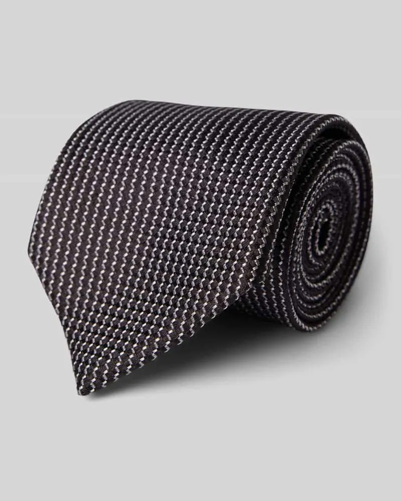 HUGO BOSS Seidenkrawatte mit Allover-Muster 