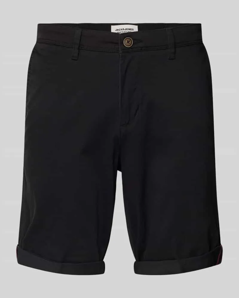 Jack & Jones Regular Fit Bermudas mit Eingrifftaschen Modell 'IBOWIE 