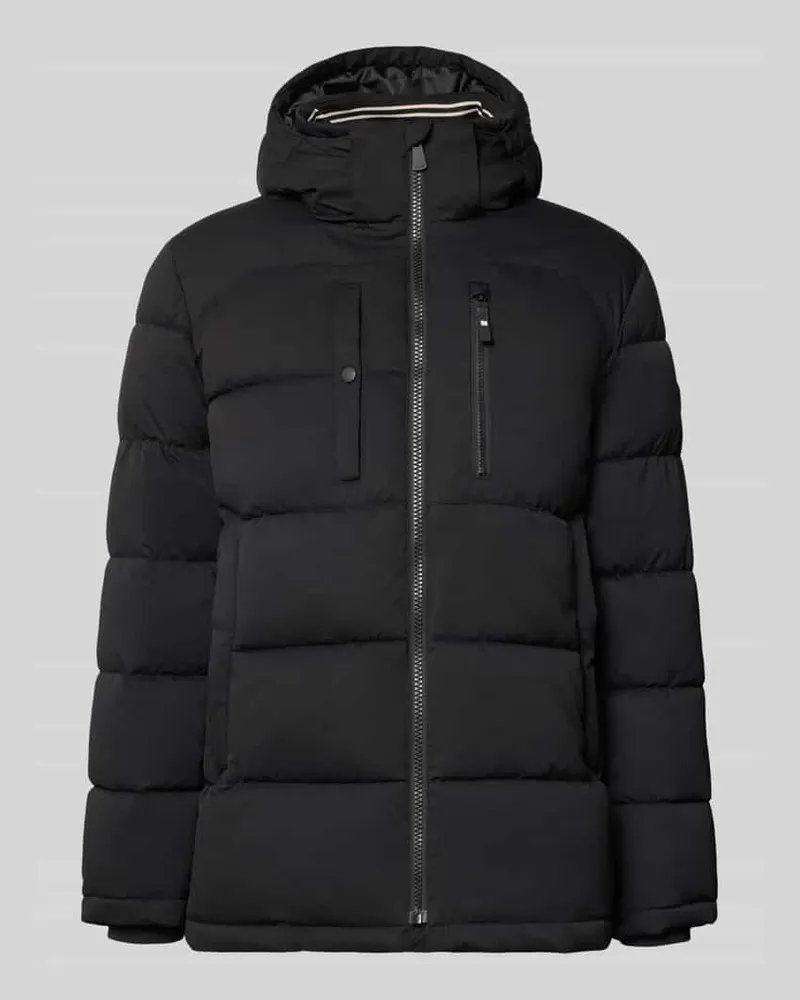 S.Oliver Steppjacke mit Brusttasche Black