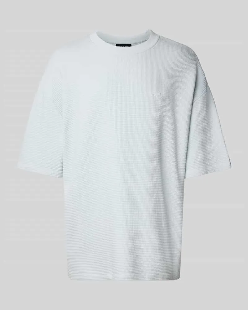PEGADOR Oversized T-Shirt mit Strukturmuster 
