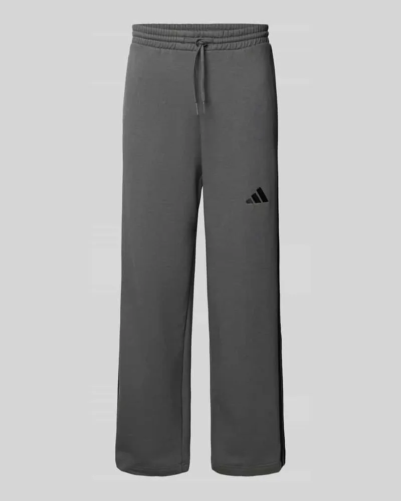 adidas Sweatpants mit elastischem Bund und Tunnelzug Anthrazit