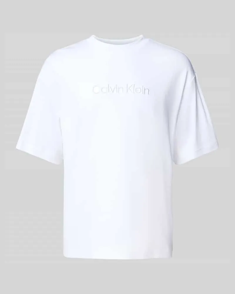 Calvin Klein Oversized T-Shirt mit Label-Stitching 