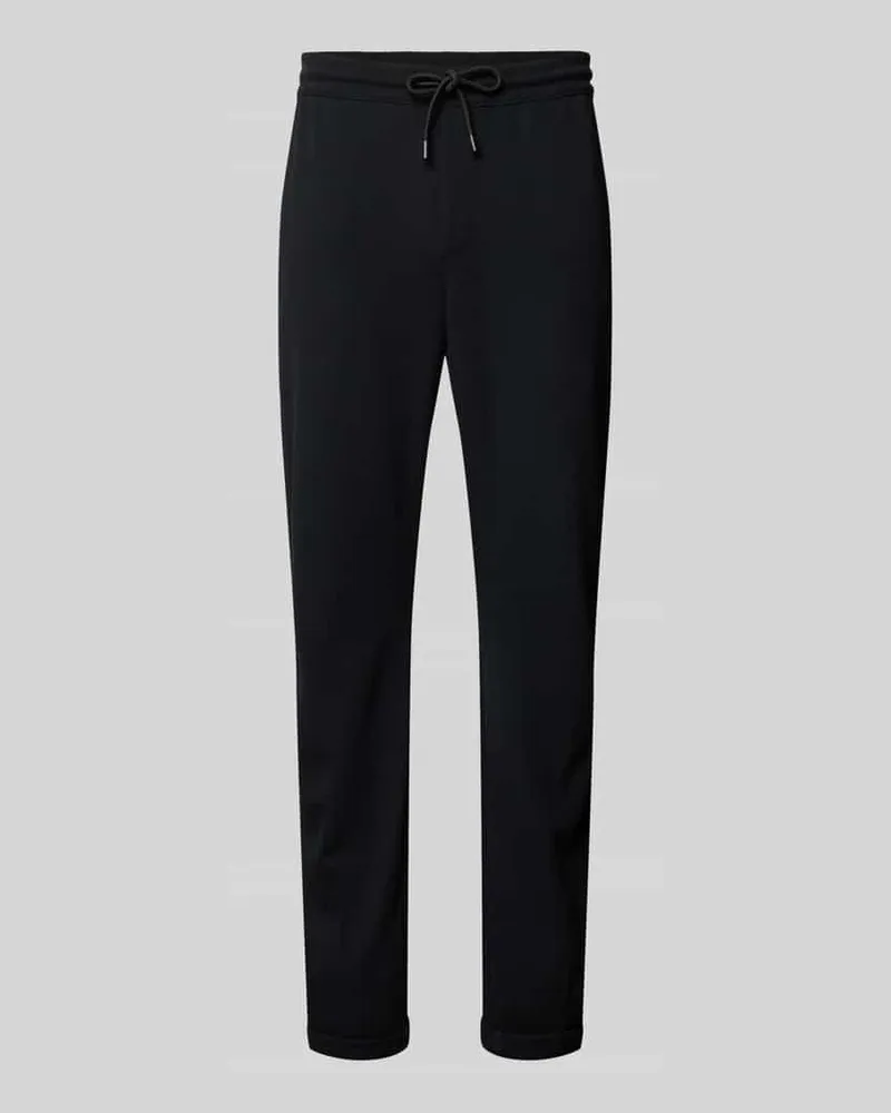 Tom Tailor Tapered Chino mit Viskose-Anteil Black