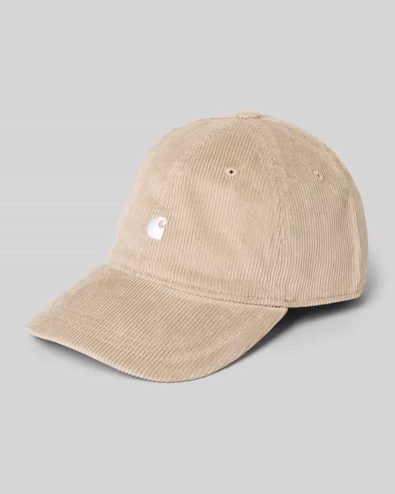 Carhartt WIP Basecap mit Label-Stitching Beige