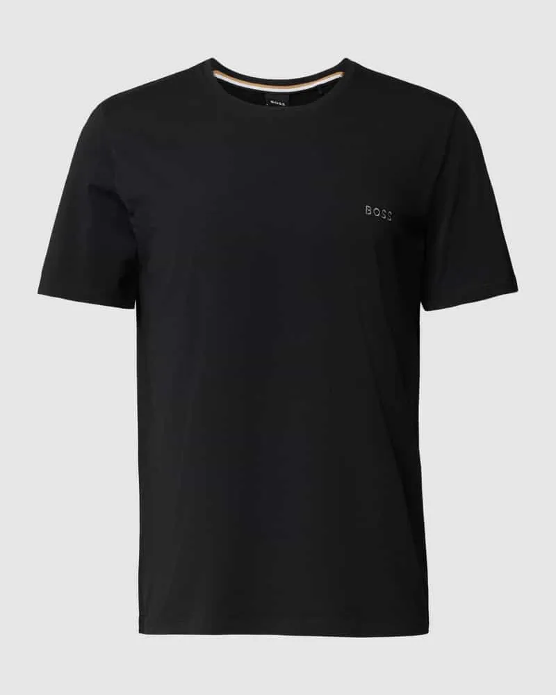HUGO BOSS T-Shirt mit Label-Stitching 
