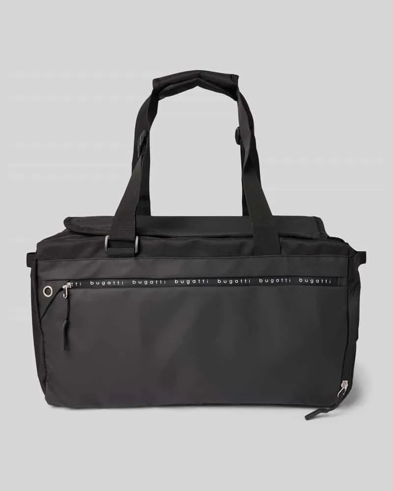 Bugatti Weekender mit Tragehenkel Modell 'Blanc Black