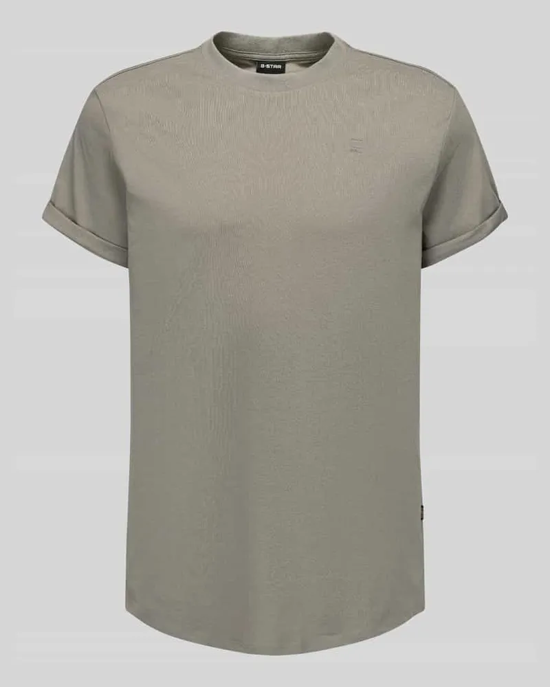 G-STAR RAW Regular Fit T-Shirt aus reiner Baumwolle Modell 'LASH Oliv