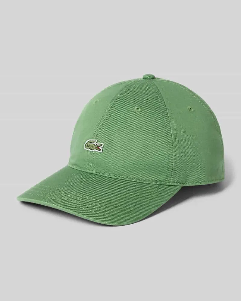 Lacoste Basecap aus reiner Baumwolle Gruen