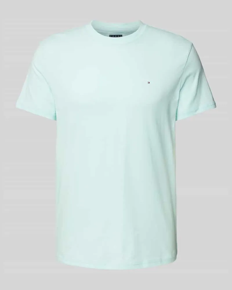 Tommy Hilfiger Regular Fit T-Shirt aus reiner Baumwolle mit Label Print 