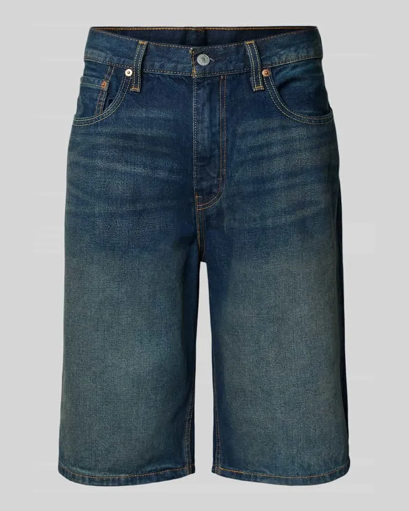 Levi's Loose Fit Jeansshorts im Used-Look 