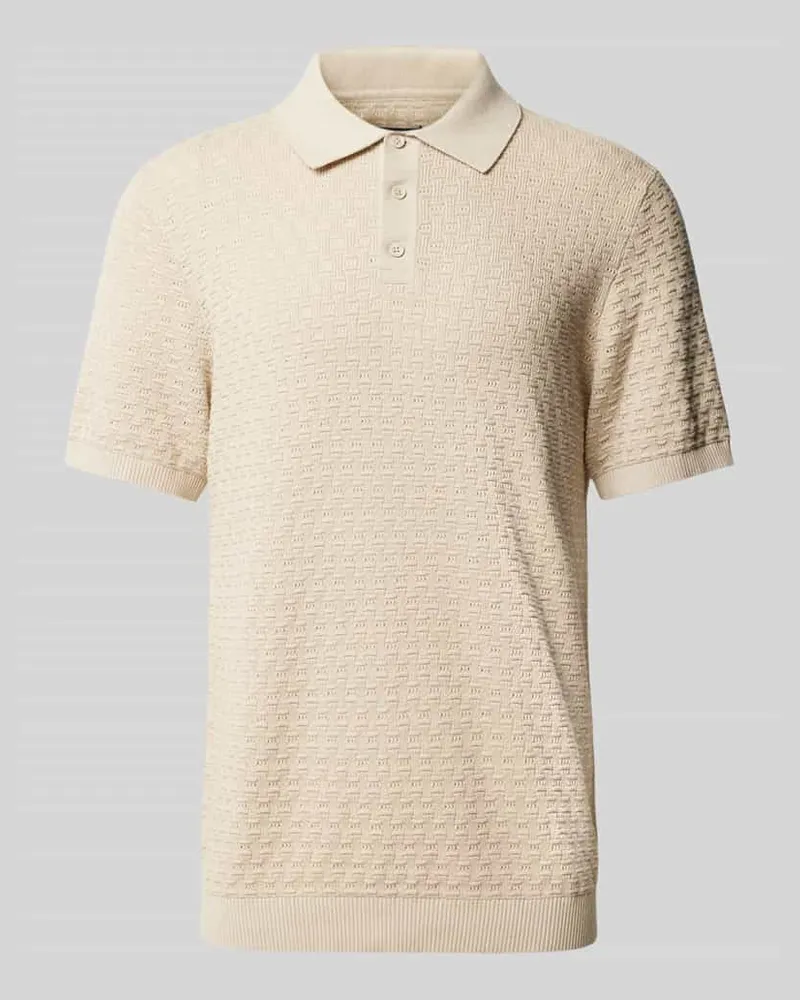 McNeal Regular Fit Poloshirt mit Strukturmuster 