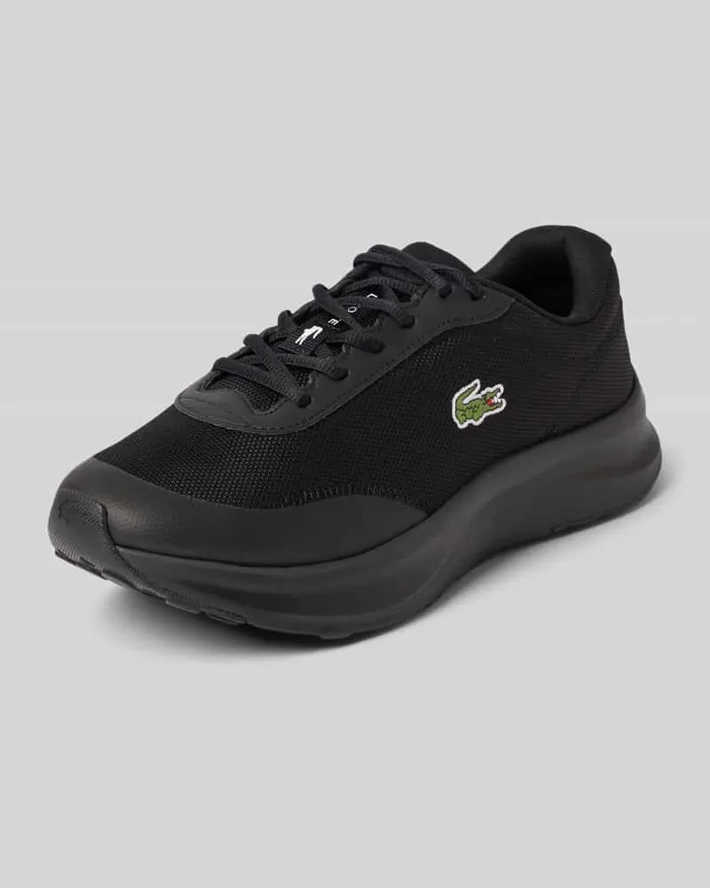 Lacoste Low Top Sneaker aus Mesh Modell 'NEO RUN ACE Black