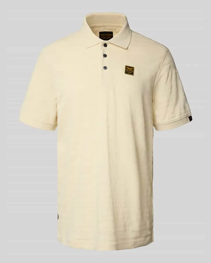 PME Legend Poloshirt mit Label-Detail 