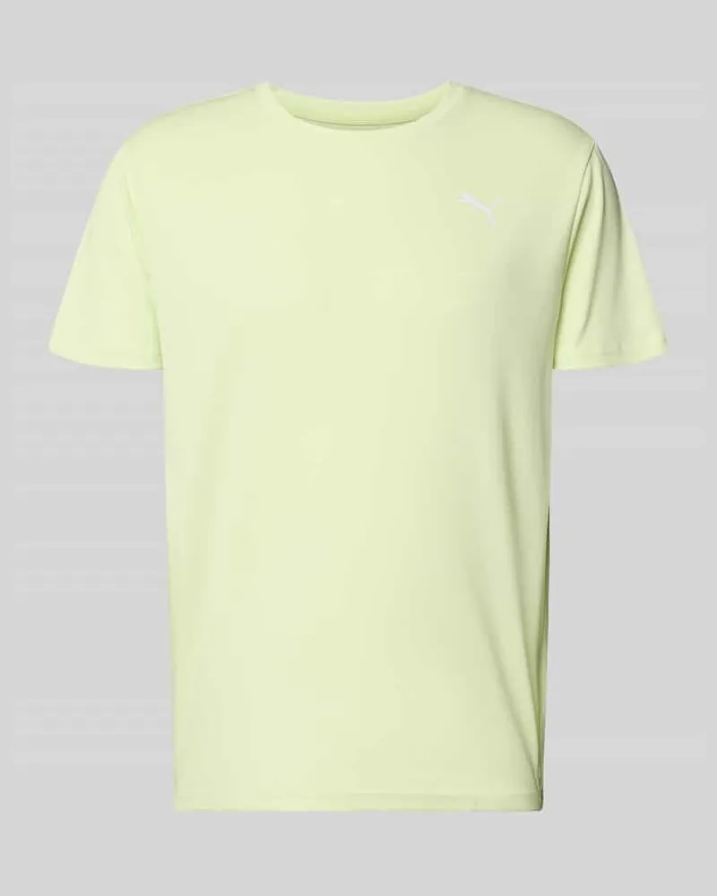Puma TRAINING T-Shirt mit Label-Detail Modell Neon