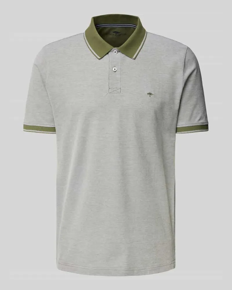 Fynch-Hatton Regular Fit Poloshirt mit Logo-Stitching 