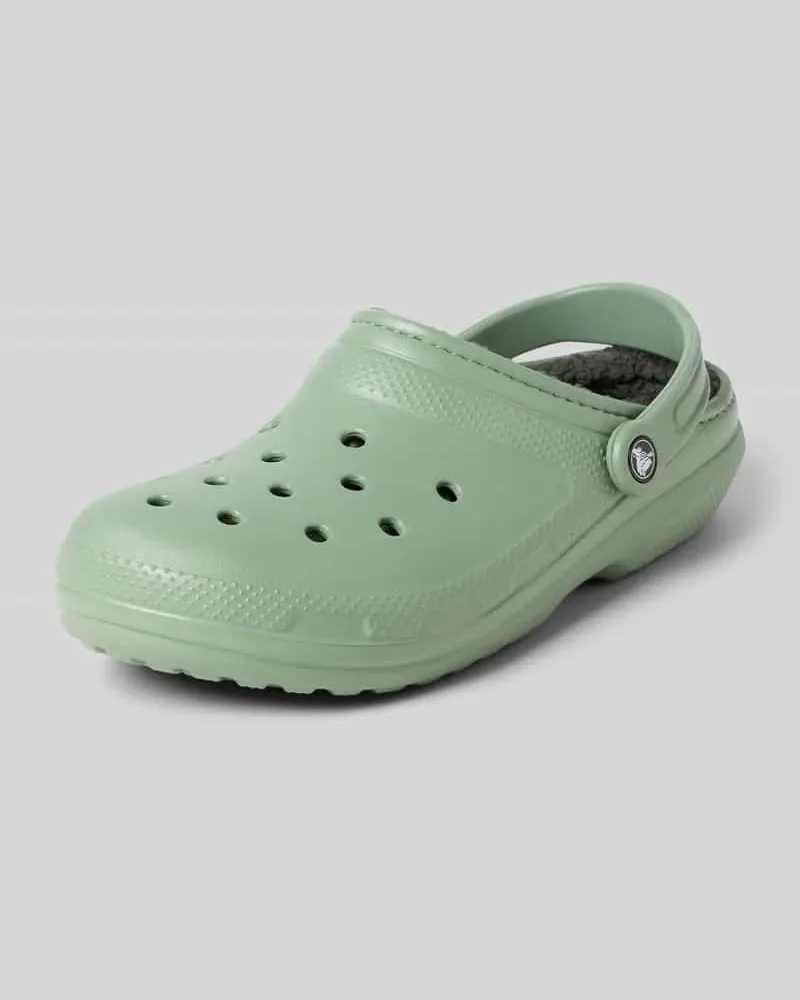 Crocs Clog mit Belüftungslöcher Hellgruen