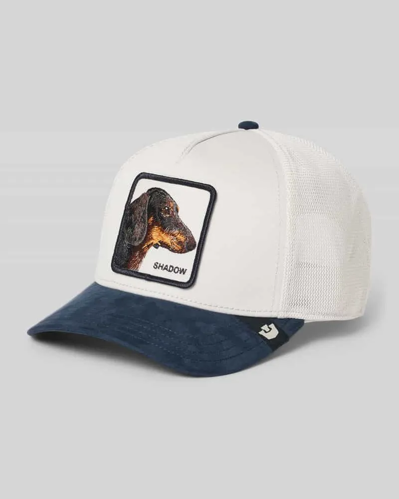 Goorin Bros. Base Cap mit Motiv-Stitching Modell 'Shadow Offwhite