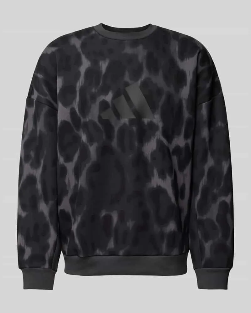 adidas Sweatshirt mit Rundhalsausschnitt 