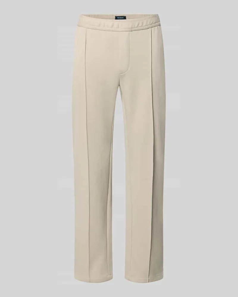 McNeal Straight Fit Hose mit Baumwoll-Anteil Modell 'Parker Beige