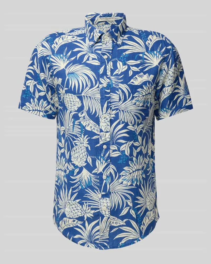 Gant Regular Fit Leinenhemd mit Button-Down-Kragen 