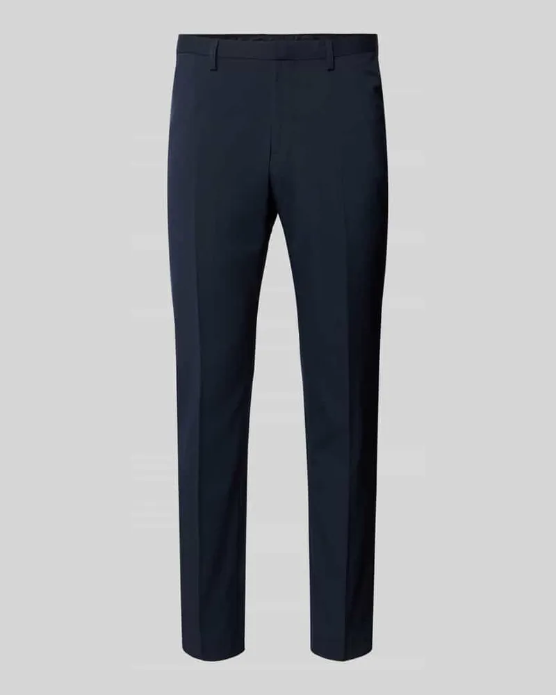 McNeal Super Slim Fit Anzughose mit Eingrifftaschen Marine