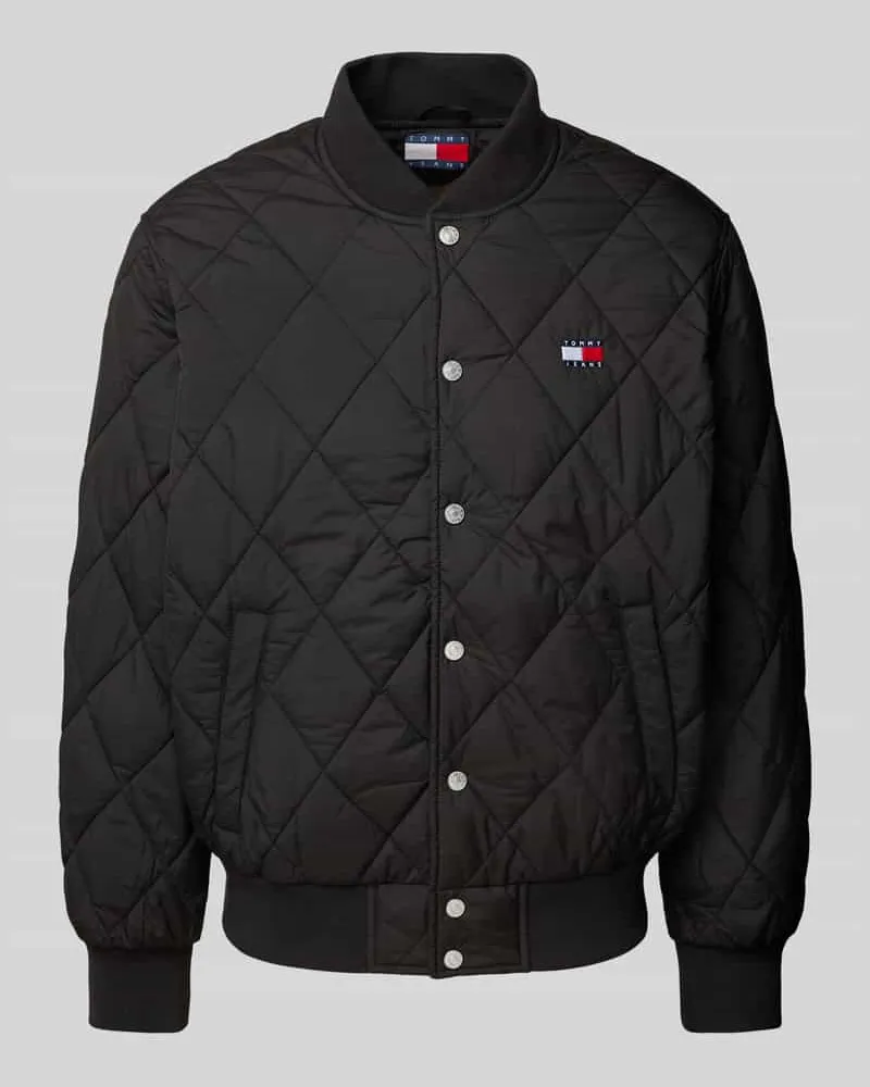 Tommy Hilfiger Jacke mit Steppnähten Black