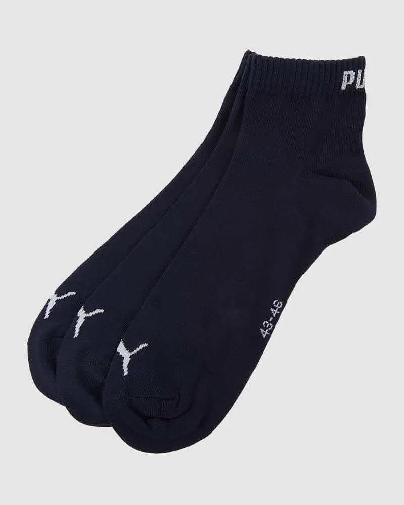 Puma Socken mit Label-Details im 3er-Pack 