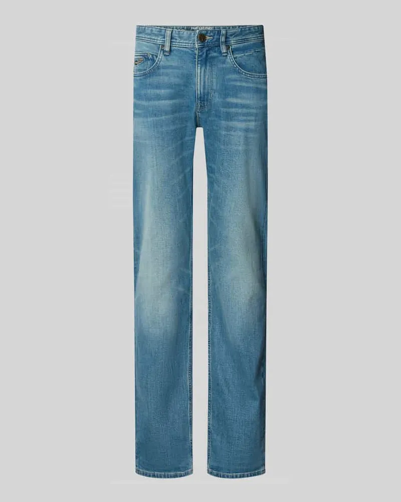 PME Legend Straight Fit Jeans mit Baumwoll-Anteil Modell 'Wingload Jeansblau