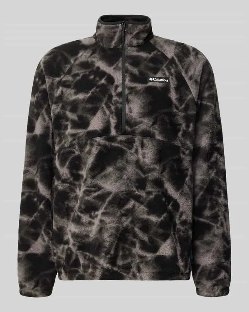 Columbia Sportswear Company Fleecepullover mit Label-Details Modell 'Timber Crest Black