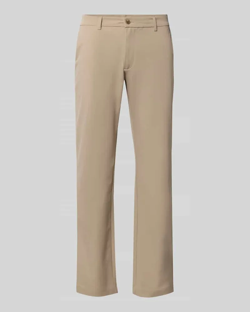 McNeal Slim Fit Hose mit Gesäßtaschen Sand