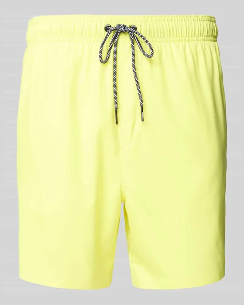 Puma Regular Fit Badehose mit Reißverschlusstasche 
