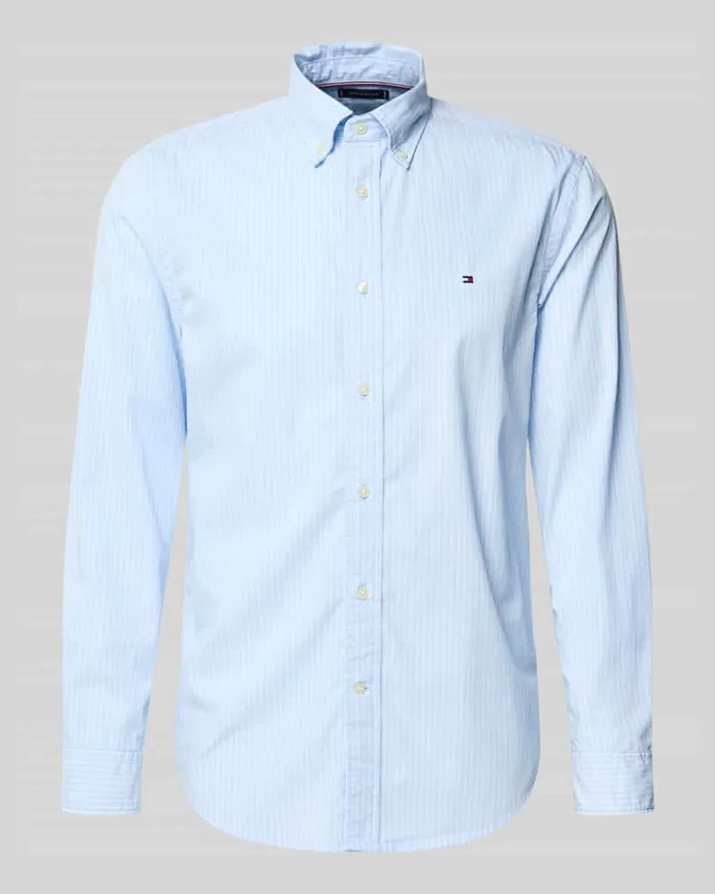 Tommy Hilfiger Regular Fit Freizeithemd aus reiner Baumwolle 