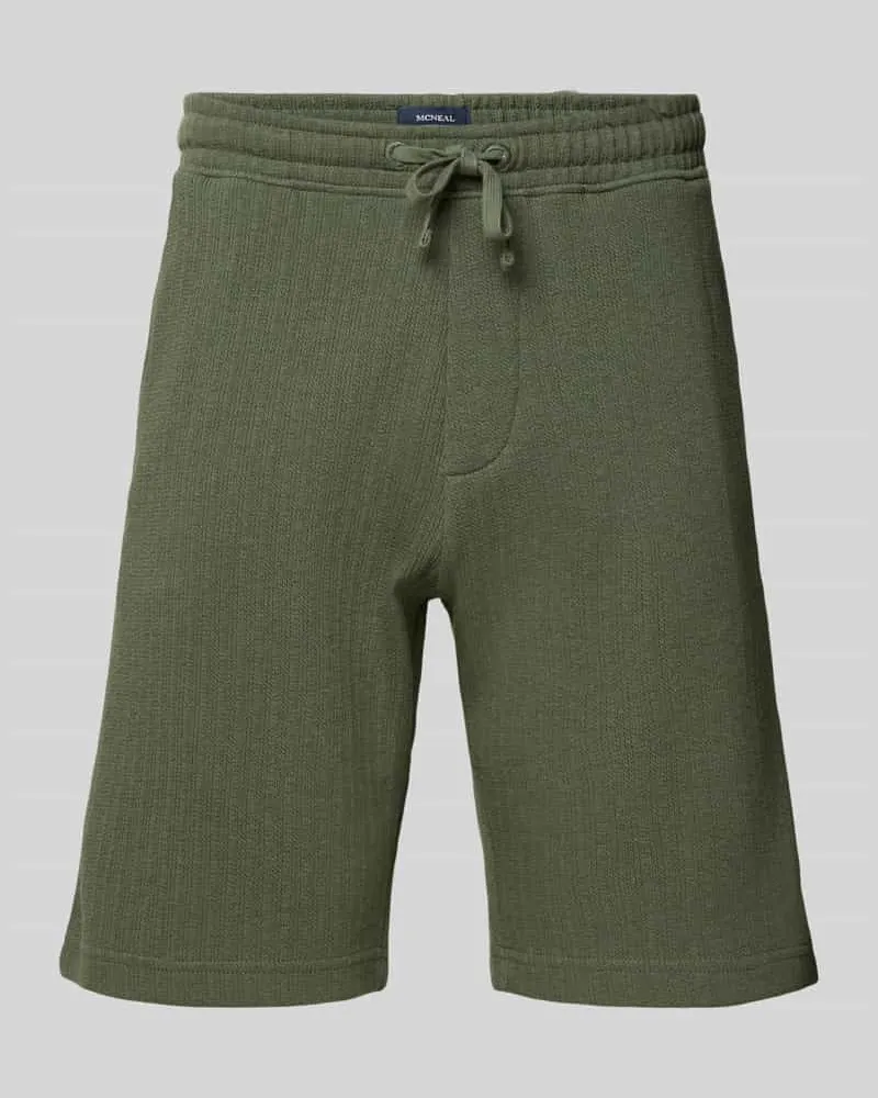 McNeal Regular Fit Shorts mit Strukturmuster 